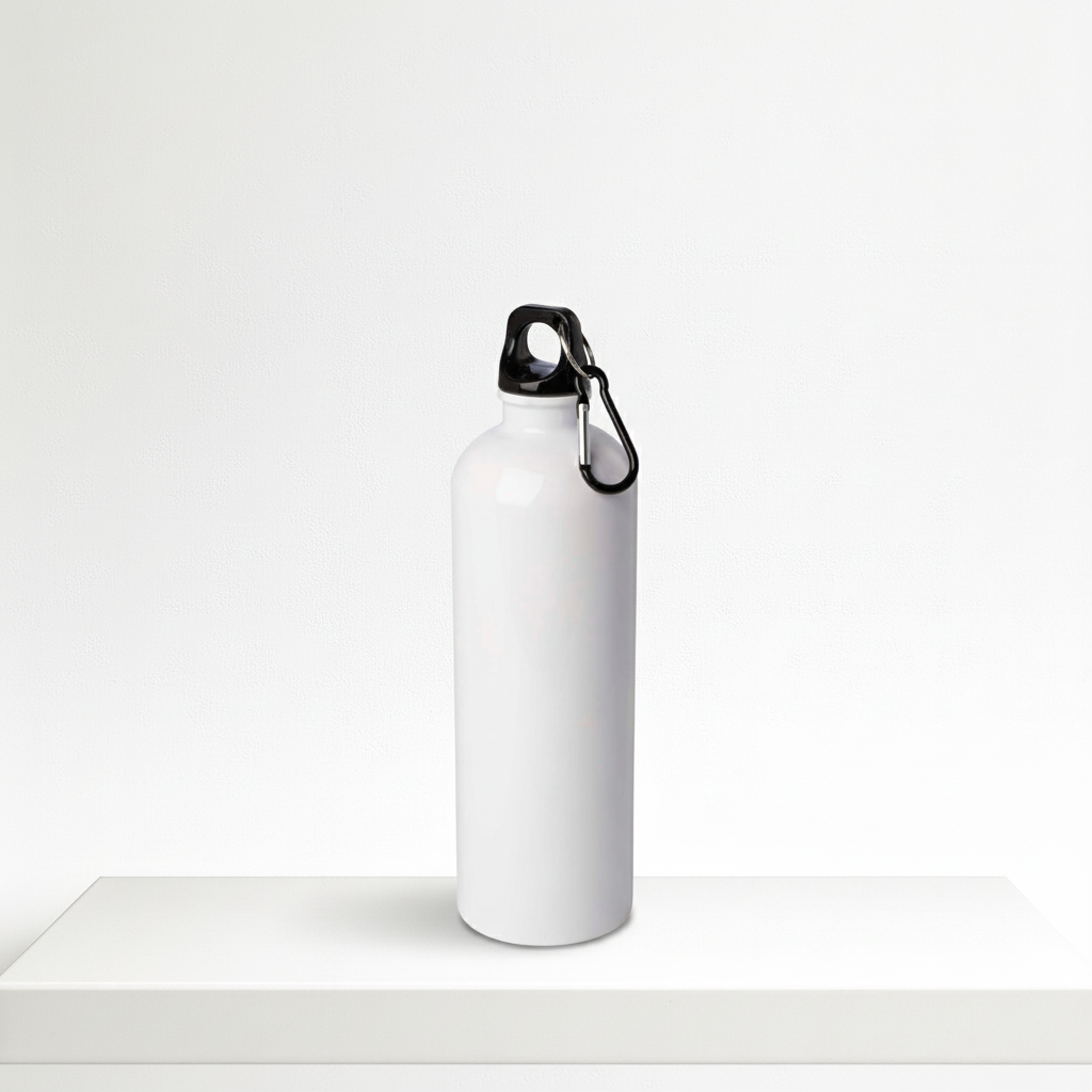 Oregon 750 ml flaske af genvundet RCS certificeret rustfrit stål med karabinhage